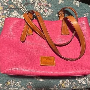 Dooney & Bourke Hot Pink Leather Bag